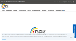 Desktop Screenshot of dek.nl